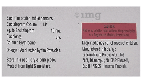 Rospram 10mg Tablet image Rospram 10mg Tablet image