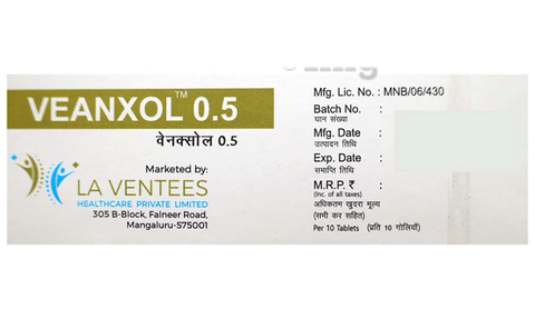 Veanxol 0.5 Tablet image Veanxol 0.5 Tablet image