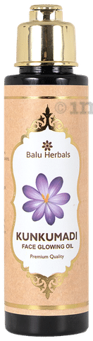 Balu Herbals Kumkumadi Face Glowing Oil Buy bottle of 100.0 ml Oil at best price in India 1mg
