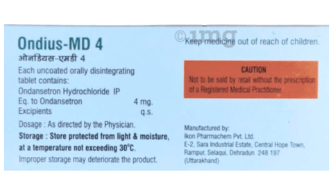 Ondius-MD 4 Tablet image Ondius-MD 4 Tablet image