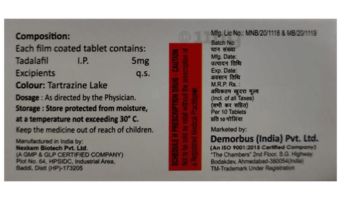 Exdafil Tablet image