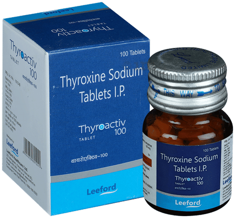 Thyroactiv 100 Tablet image