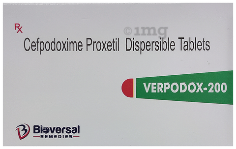 Verpodox 200 Tablet DT image