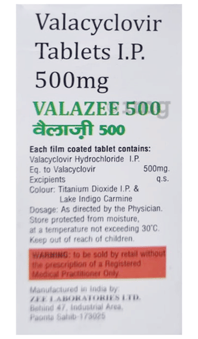 Valazee 500 Tablet image