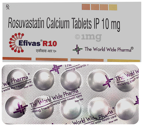 Efivas R 10 Tablet image Efivas R 10 Tablet image