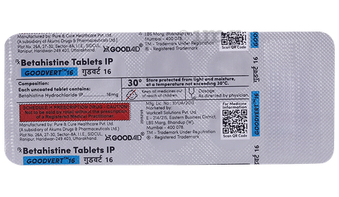 Goodvert 16 Tablet image