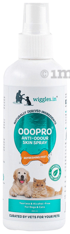 Wiggles Odopro Organic Anti Odour Skin Spray for Dogs Cats Buy