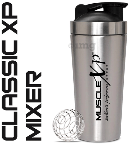 MuscleXP Gym Shaker Classic XP Mixer Stainless Steel Shaker