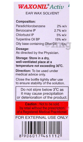 Waxonil Activ Ear Drop image Waxonil Activ Ear Drop image