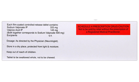 Valrate CR 500 Tablet image