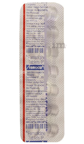 Famocid 20 Tablet image Famocid 20 Tablet image