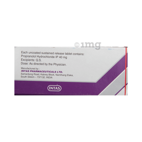 Provanol SR 40 Tablet image Provanol SR 40 Tablet image