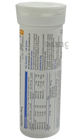 VitcoBin Fizz Effervescent Tablet Orange image VitcoBin Fizz Effervescent Tablet Orange image