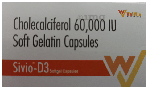 Sivio-D3 Softgel Capsule image Sivio-D3 Softgel Capsule image