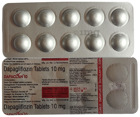 Dapaclan 10 Tablet image