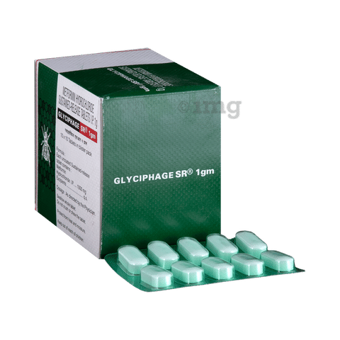 glyciphage sr 1gm tablet