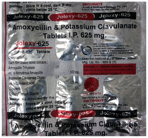 Jolexy 625 Tablet image