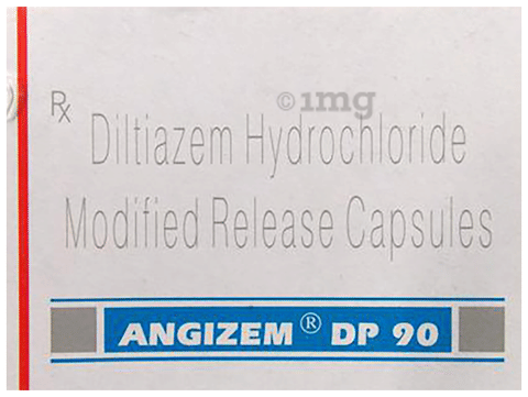 Angizem DP 90 Capsule MR image Angizem DP 90 Capsule MR image