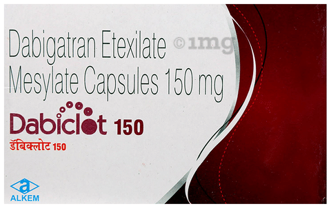Dabiclot 150mg Capsule image