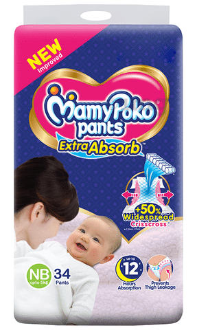 Mamy Poko Extra Dry Pants L38 | Pant Diapers | Diapers & Wipes | Mother &  Baby | Guardian Singapore