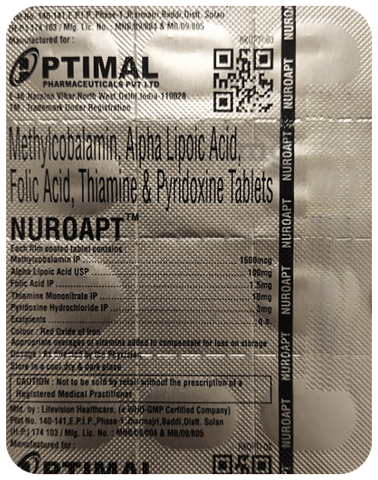 Nuroapt Tablet image