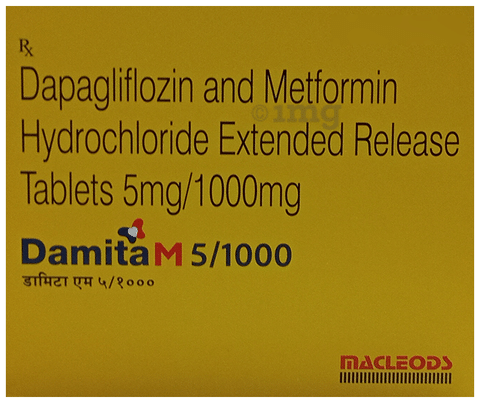 Damita M 5/1000 Tablet ER