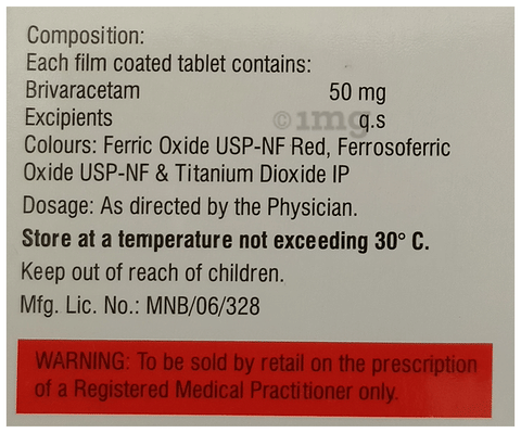 Brivgard 50 Tablet image