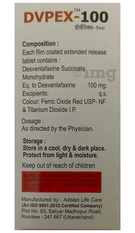 Dvpex 100 Tablet ER image