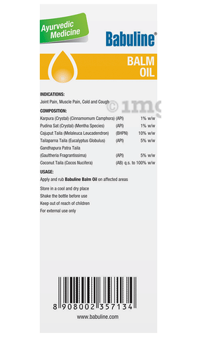 Babuline Balm Oil 3