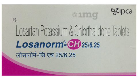 Losanorm-CH 25/6.25 Tablet image Losanorm-CH 25/6.25 Tablet image