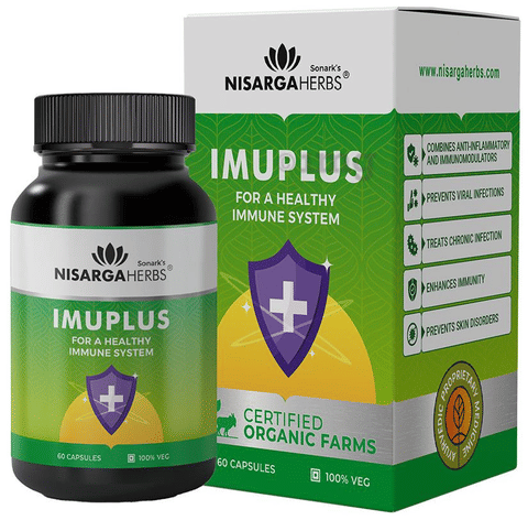 Nisarga Herbs Imuplus Veggie Caps image