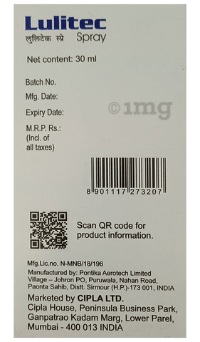 Lulitec 1% Spray image