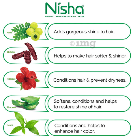 Nisha Henna Based Natural Brown Hair Color Review  How To Apply Nisha  Henna  Nisha Henna only 10   YouTube