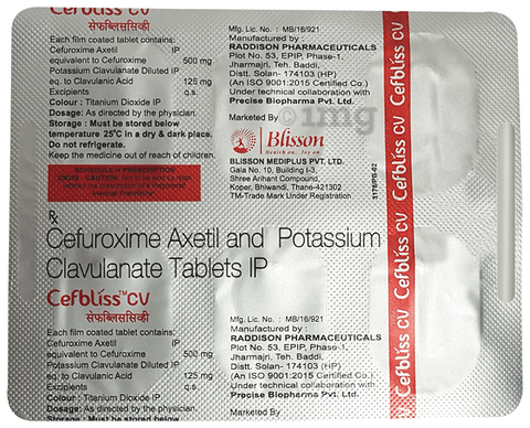 Cefbliss CV Tablet image