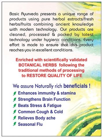 Basic Ayurveda Covedic Herbal Infusion Lemon image Basic Ayurveda Covedic Herbal Infusion Lemon image