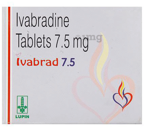 Ivabrad 7.5 Tablet image Ivabrad 7.5 Tablet image