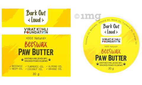 Bark Out Loud Natural Beeswax Paw Butter: Buy jar of gm