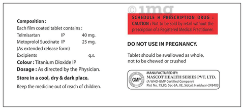 Telmend-M 25 ER Tablet