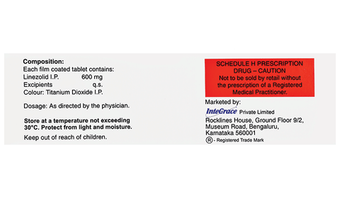 Lizolid 600 Tablet image