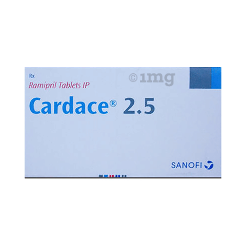 Cardace 2.5 Tablet: View Uses, Side Effects, Price and Substitutes
