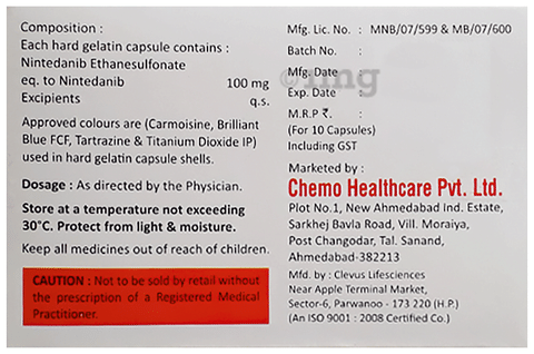 Fibronib 100 Capsule image Fibronib 100 Capsule image