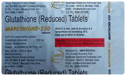Mapsthione 250 Tablet image