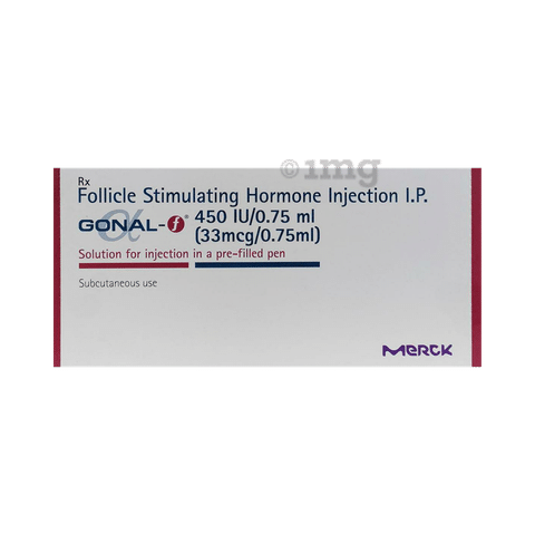 Gonal-F 450IU Injection: View Uses, Side Effects, Price and