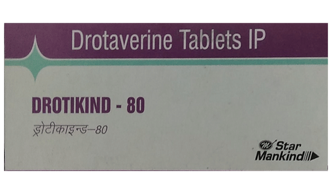 Drotikind 80mg Tablet image