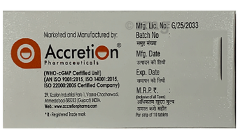 Acdreg-P Tablet image