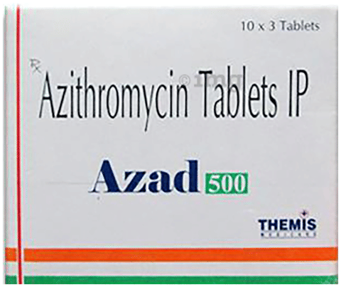 Azad 500mg Tablet image