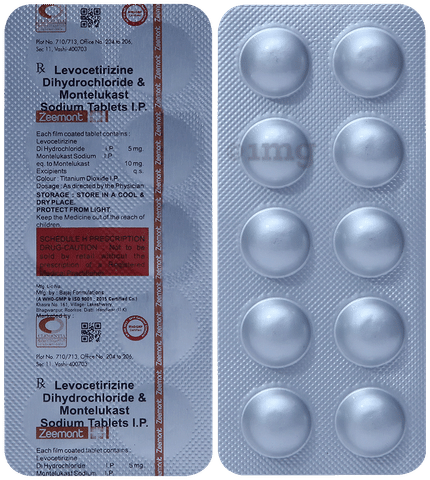 Zeemont 5mg/10mg Tablet image Zeemont 5mg/10mg Tablet image