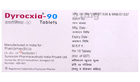 Dyrocxia 90 Tablet image