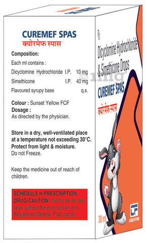 Curemef Spas Oral Drops image