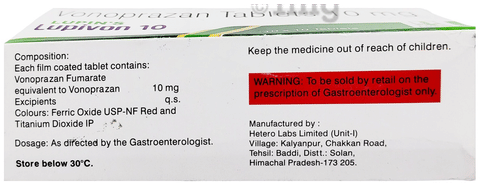 Lupivon 10 Tablet image